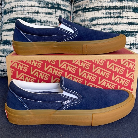 Vans Slip-On Pro Navy/Gum WMNS - Picture 2 of 16